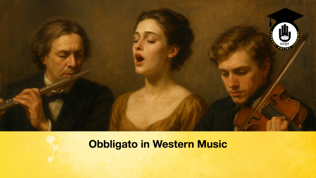 Obbligato in Western Music 3 Obbligato in Western Music