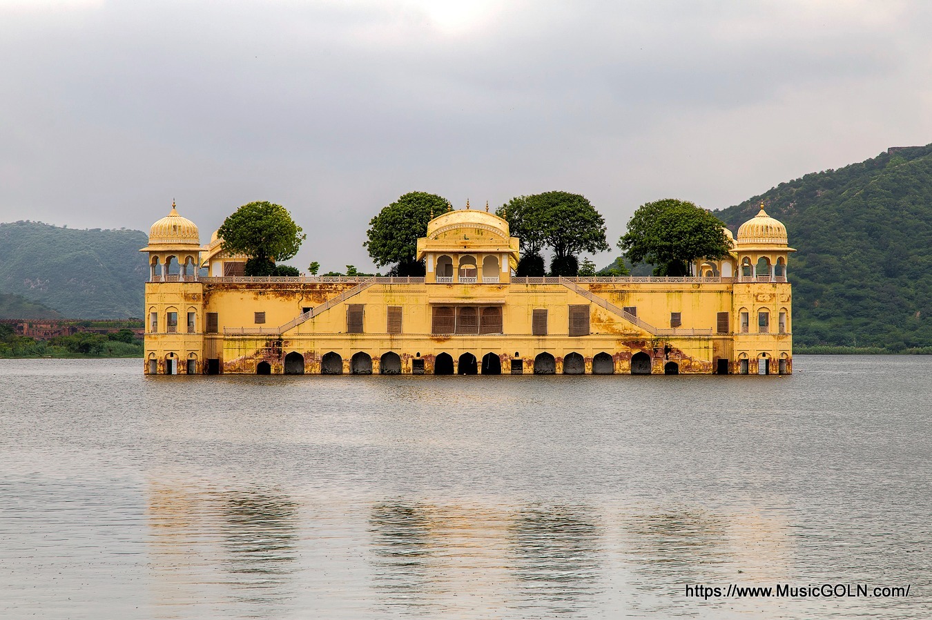 Jal Mahal in Man Sagar Lake, Jaipur