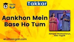 Aankhon Mein Base Ho Tum Lyrics | Abhijeet Bhattacharya, Alka Yagnik | Takkar | 1995