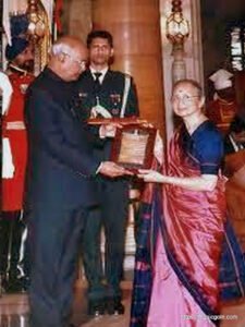 Vidushi Lalit J Rao is a Hindustani Classical vocalist from the Agra-Atruali Gharana