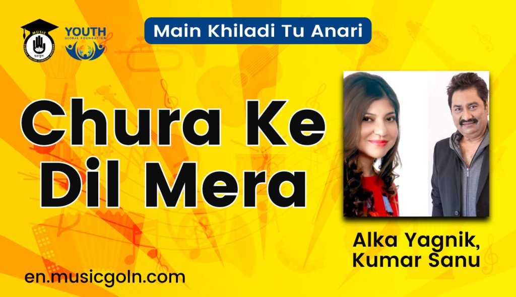 Chura Ke Dil Mera Lyrics | Main Khiladi Tu Anari | Alka Yagnik, Kumar Sanu | 1994