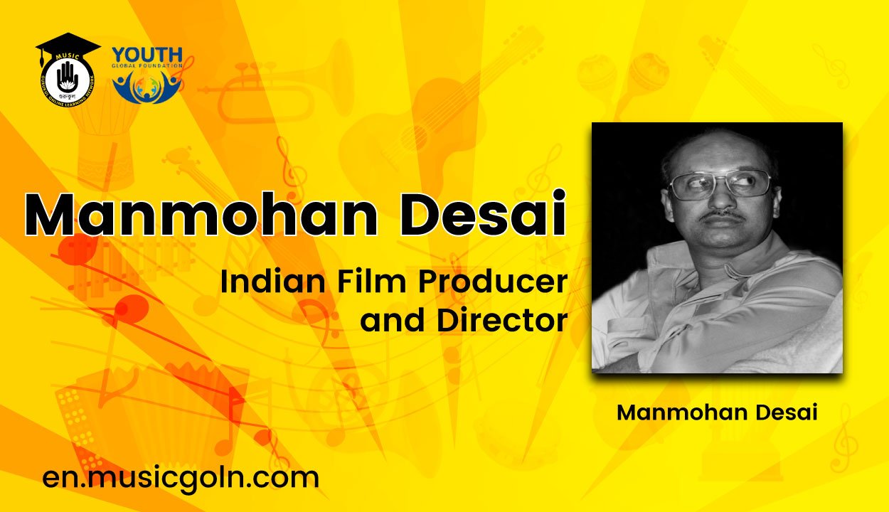 Manmohan Desai, Indian film producer and director 1 Manmohan Desai, Indian film producer and director