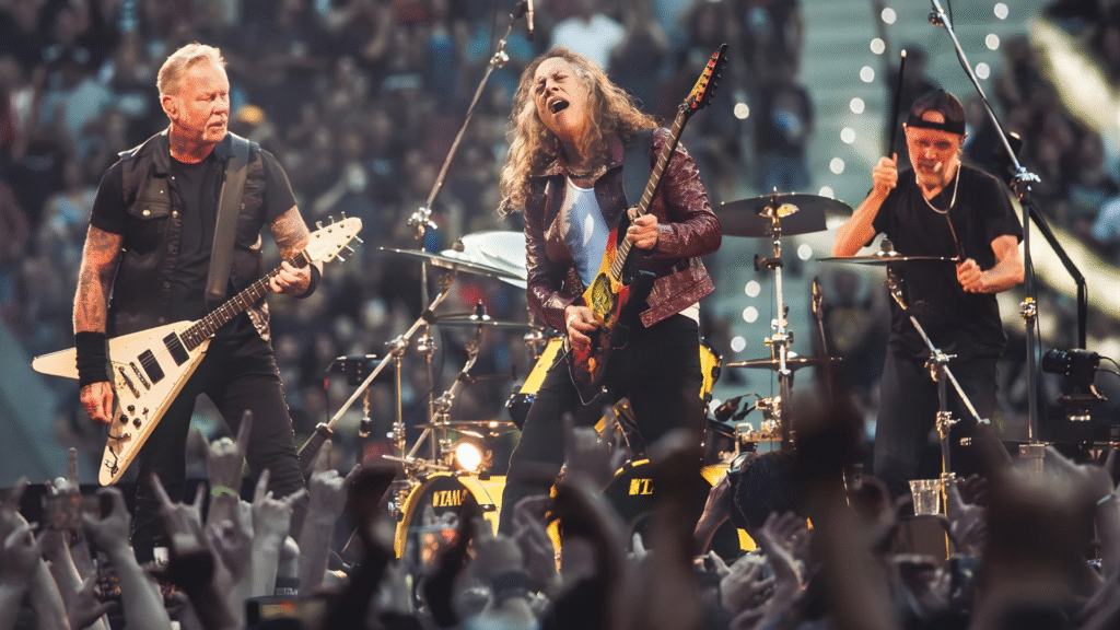 Metallica Fires Up ‘Smoko’ at Brisbane Concert Metallica Fires Up ‘Smoko’ at Brisbane Concert
