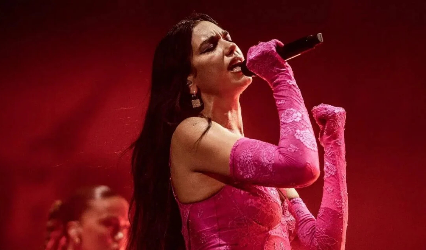Pop sensation Dua Lipa delivered Dua Lipa Shines in Bogotá with Electrifying Concert After Immersing in Local Culture
