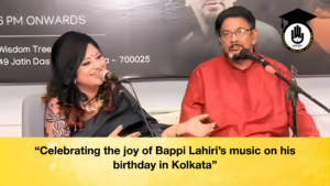 Celebrating the joy of Bappi Lahiris music on his birthday in Kolkata Celebrating the joy of Bappi Lahiri's music on his birthday in Kolkata