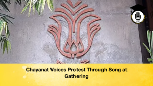 Chayanat Voices Protest Through Song at Gathering Chayanat Voices Protest Through Song at Gathering