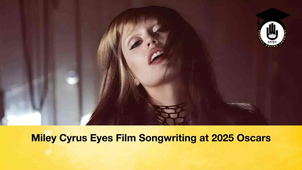 Miley Cyrus Eyes Film Songwriting at 2025 Oscars Miley Cyrus Eyes Film Songwriting at 2025 Oscars