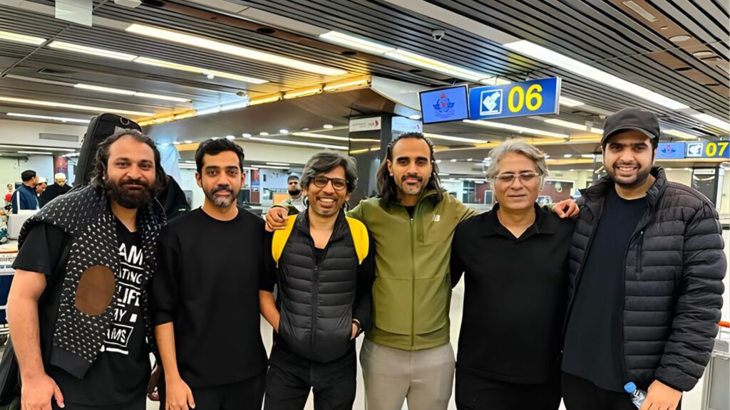 Pakistani Band ‘Kaavish’ Arrives in Dhaka for Second Performance of the Year Pakistani Band ‘Kaavish Arriv Pakistani Band ‘Kaavish’ Arrives in Dhaka for Second Performance of the Year