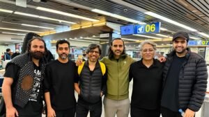 Pakistani Band ‘Kaavish Arriv Pakistani Band ‘Kaavish’ Arrives in Dhaka for Second Performance of the Year