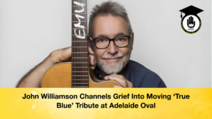 John Williamson Channels Grief Into Moving ‘True Blue’ Tribute at Adelaide Oval