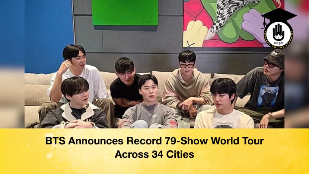 BTS Announces Record 79-Show World Tour Across 34 Cities BTS Announces Record 79 Show World Tour Across 34 Cities BTS Announces Record 79-Show World Tour Across 34 Cities