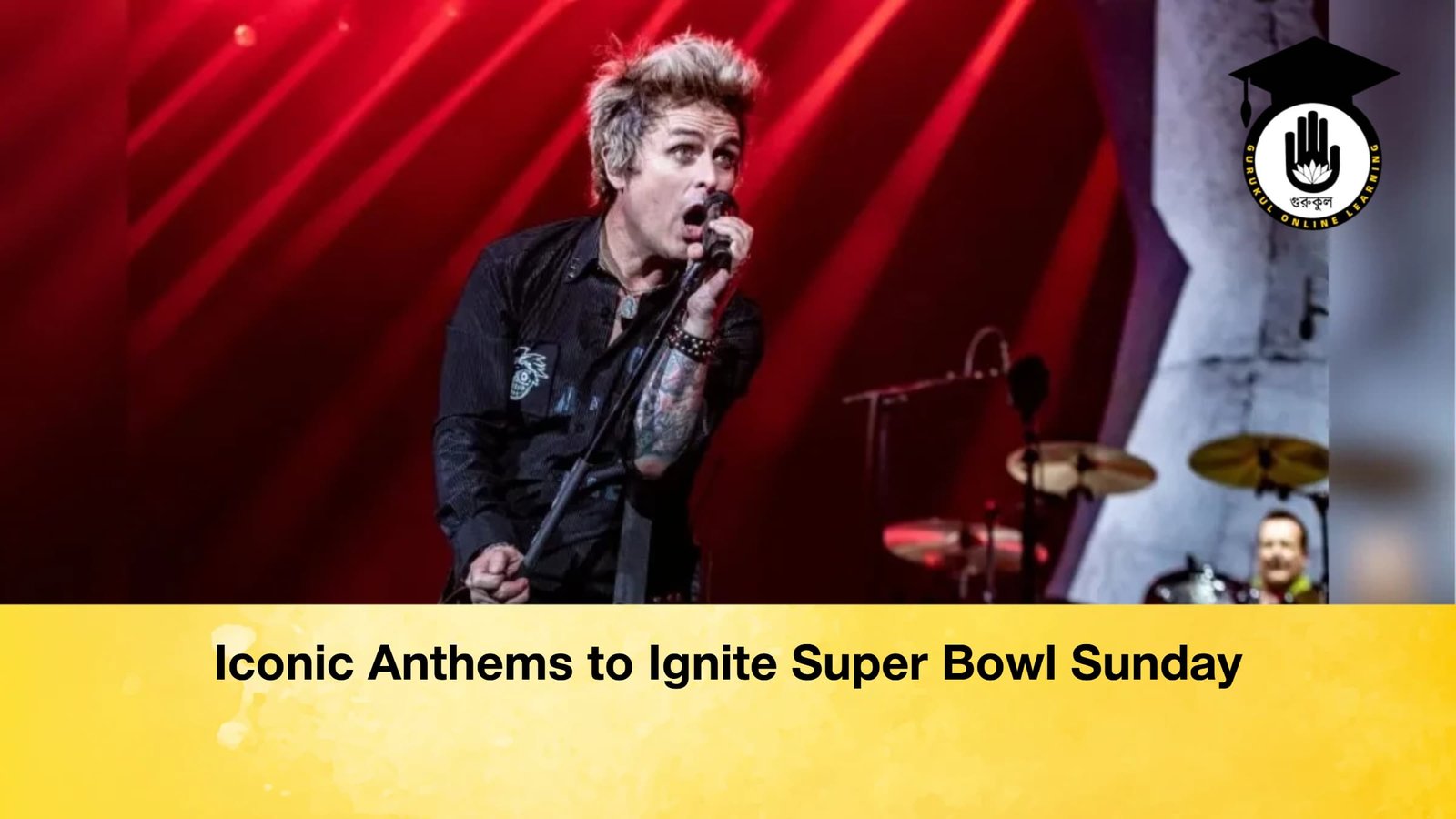 Iconic Anthems to Ignite Super Bowl Sunday Iconic Anthems to Ignite Super Bowl Sunday