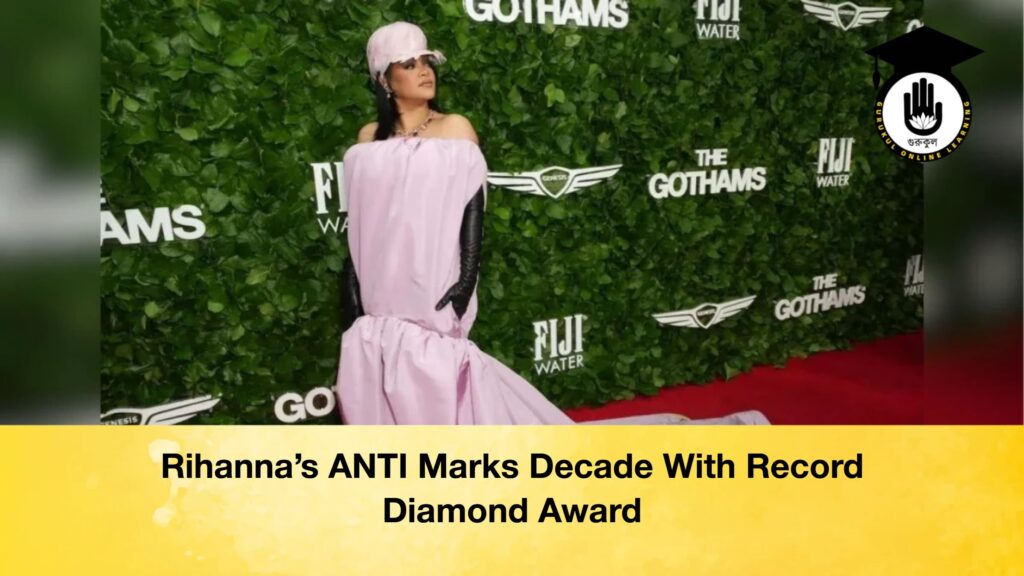 Rihanna’s ANTI Marks Decade With Record Diamond Award Rihannas ANTI Marks Decade With Record Diamond Award Rihanna’s ANTI Marks Decade With Record Diamond Award