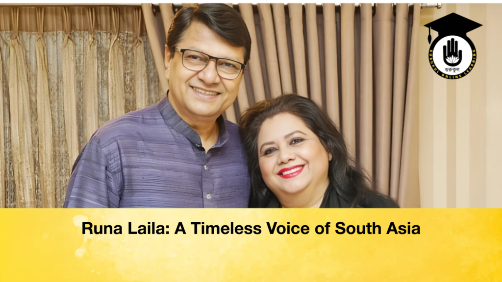Runa Laila: A Timeless Voice of South Asia Runa Laila A Timeless Voice of South Asia 2 Runa Laila: A Timeless Voice of South Asia