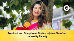 Architect and Songstress Bushra rejoins Stamford University Faculty Architect and Songstress Bushra rejoins Stamford University Faculty