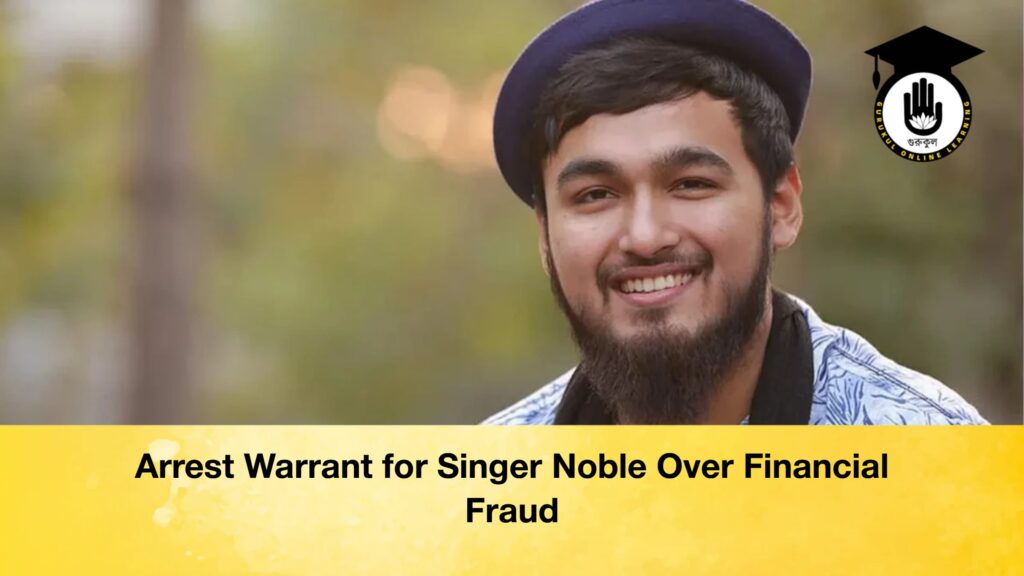 Arrest Warrant for Singer Noble Over Financial Fraud Arrest Warrant for Singer Noble Over Financial Fraud Arrest Warrant for Singer Noble Over Financial Fraud