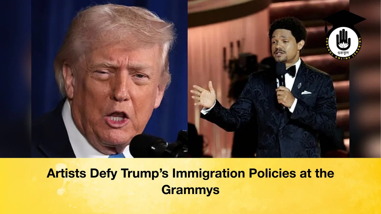 Artists Defy Trumps Immigration Policies at the Grammys Artists Defy Trump’s Immigration Policies at the Grammys