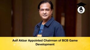 Asif Akbar Appointed BCB Game Development Chairman Asif Akbar Appointed BCB Game Development Chairman