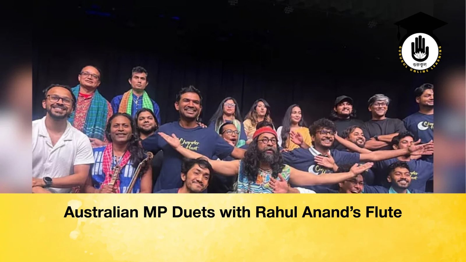 Australian MP Duets with Rahul Anands Flute Australian MP Duets with Rahul Anand’s Flute
