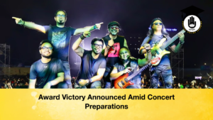Award Victory Announced Amid Concert Preparations Award Victory Announced Amid Concert Preparations