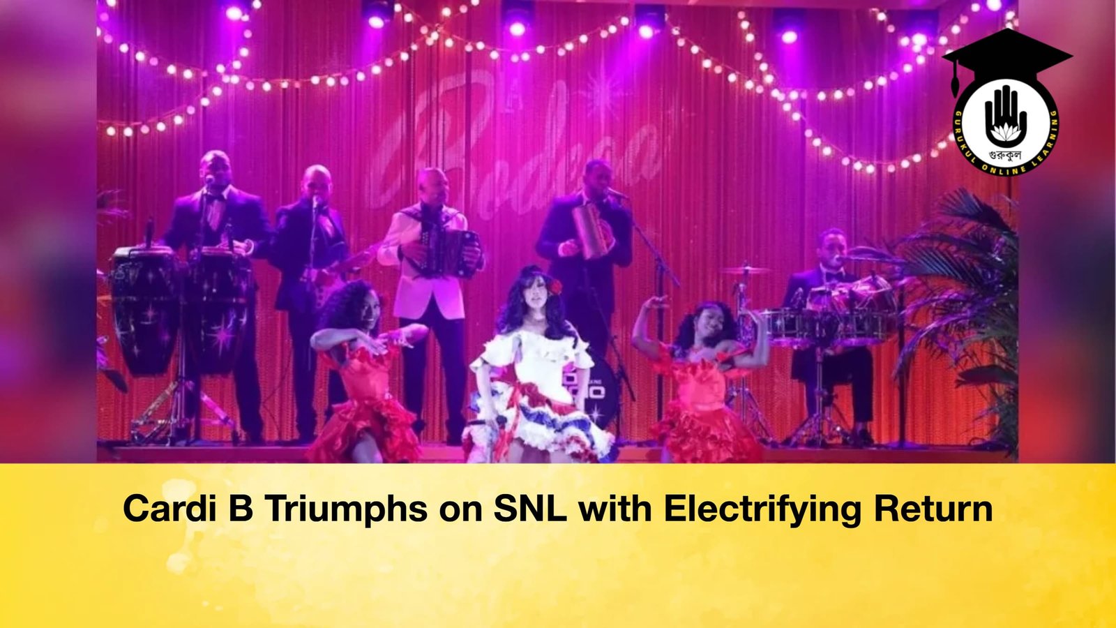 Cardi B Triumphs on SNL with Electrifying Return Cardi B Triumphs on SNL with Electrifying Return