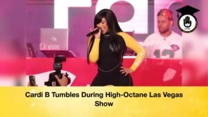 Cardi B Tumbles During High Octane Las Vegas Show Cardi B Tumbles During High-Octane Las Vegas Show