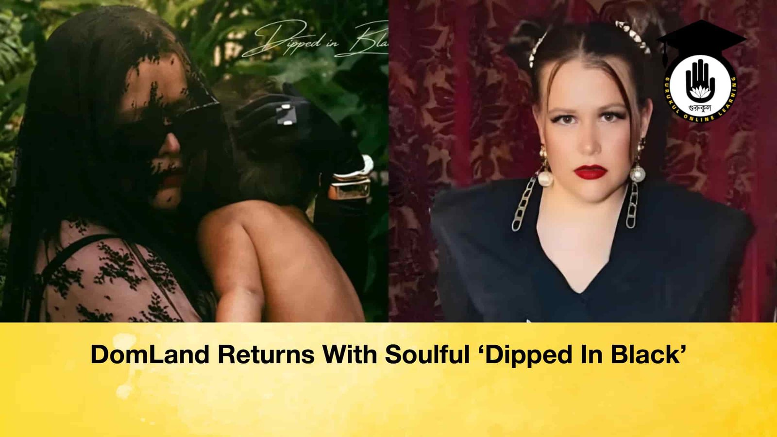 DomLand Returns With Soulful ‘Dipped In Black’ 1 DomLand Returns With Soulful ‘Dipped In Black’