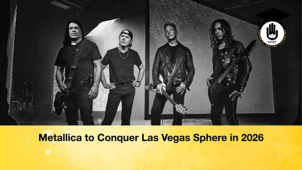 Metallica to Conquer Las Vegas Sphere in 2026 Metallica to Conquer Las Vegas Sphere in 2026 Metallica to Conquer Las Vegas Sphere in 2026