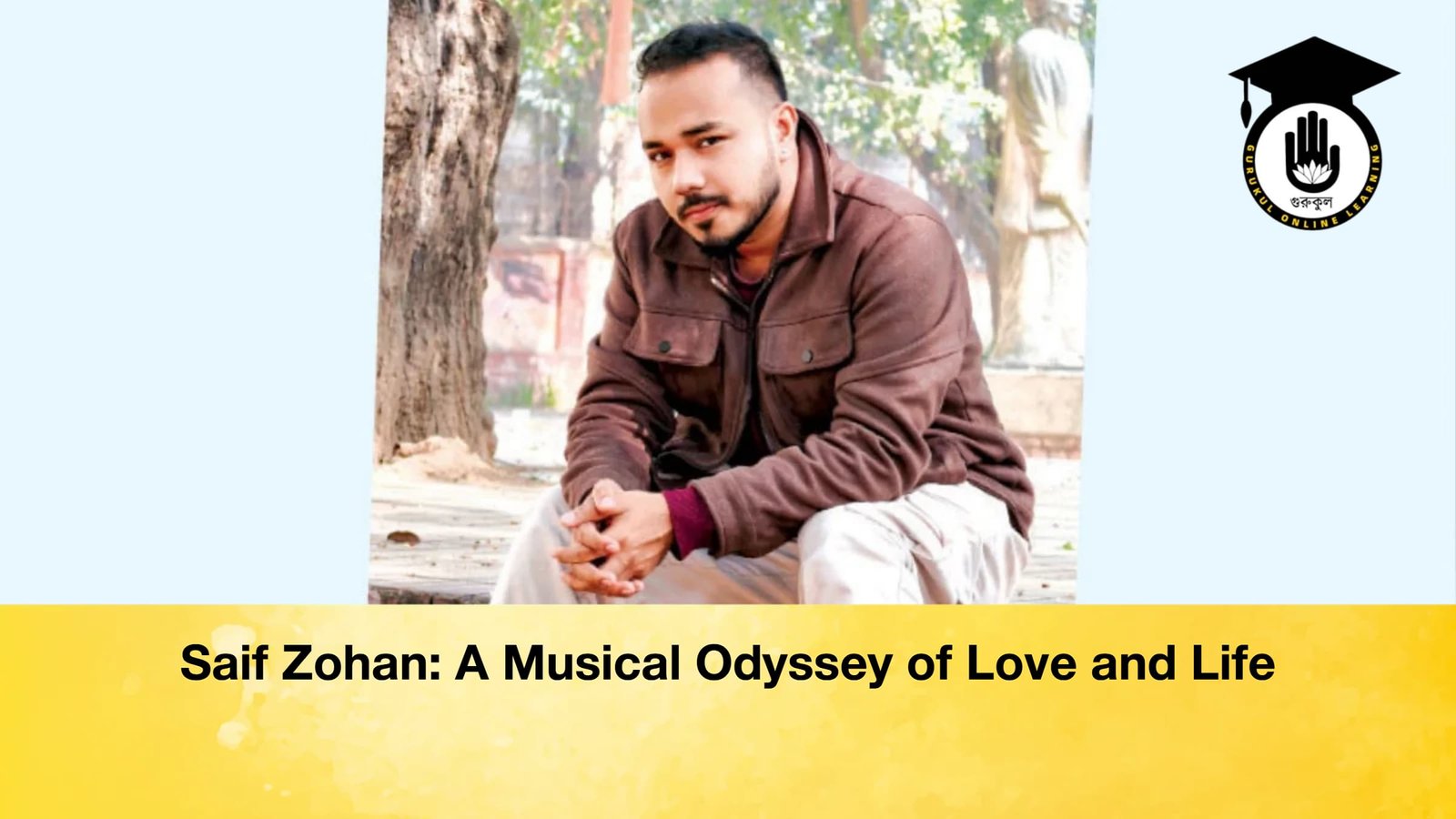 Saif Zohan: A Musical Odyssey of Love and Life 1 Saif Zohan A Musical Odyssey of Love and Life Saif Zohan: A Musical Odyssey of Love and Life