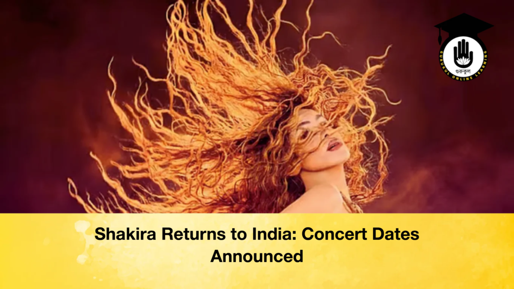 Shakira Returns to India: Concert Dates Announced Shakira Returns to India Concert Dates Announced Shakira Returns to India: Concert Dates Announced