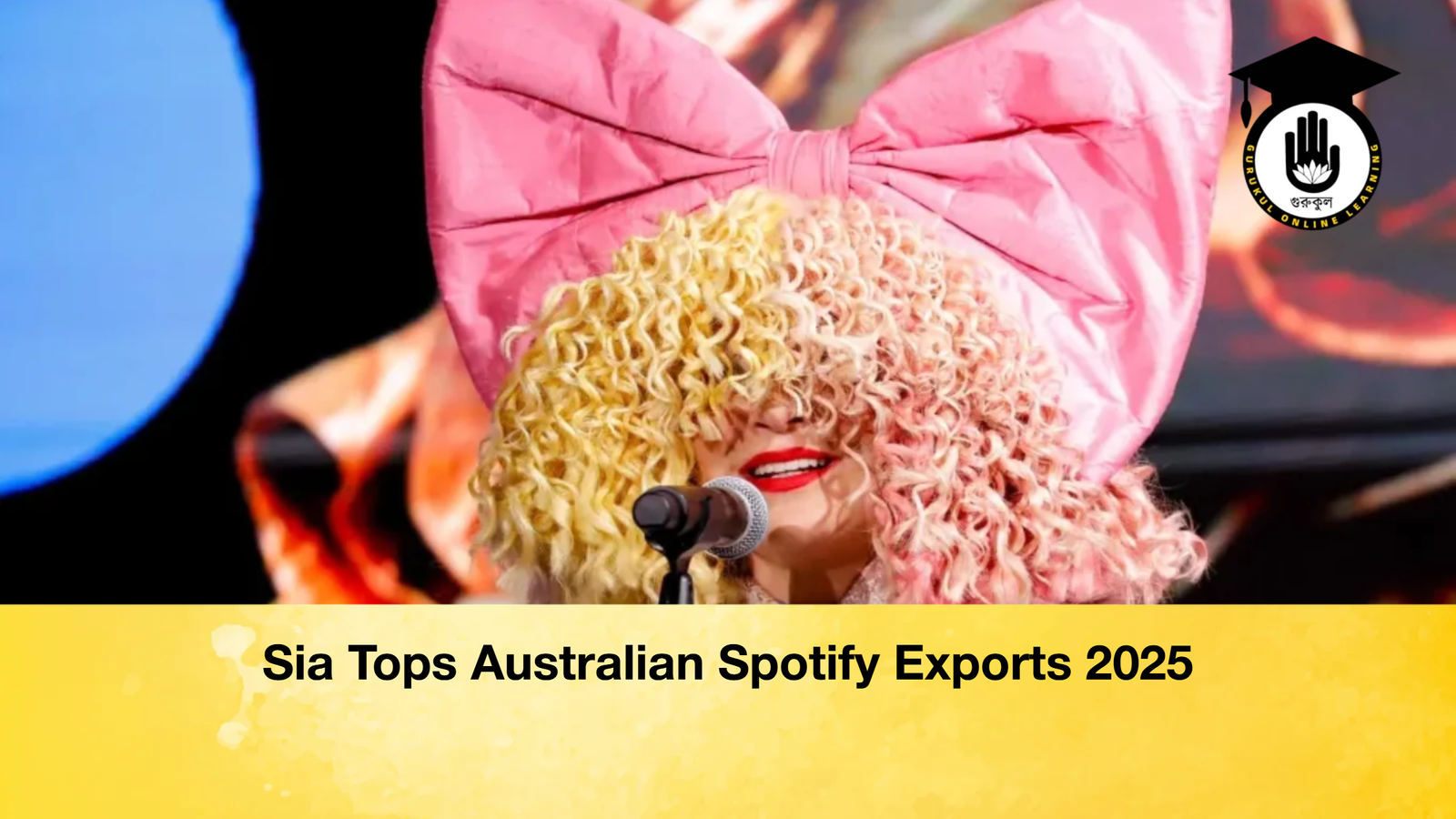Sia Tops Australian Spotify Exports 2025 Sia Tops Australian Spotify Exports 2025