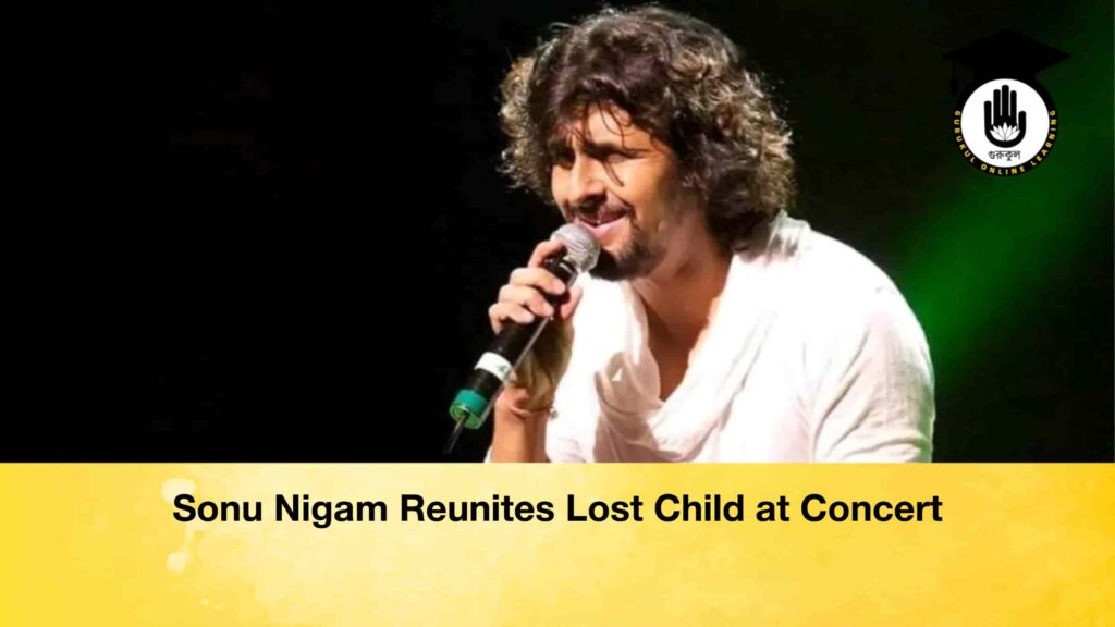 Sonu Nigam Reunites Lost Child at Concert Sonu Nigam Reunites Lost Child at Concert