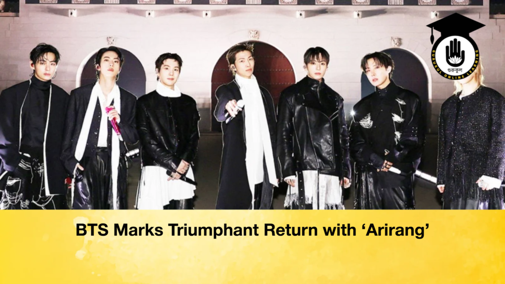 BTS Marks Triumphant Return with ‘Arirang’ BTS Marks Triumphant Return with ‘Arirang BTS Marks Triumphant Return with ‘Arirang’