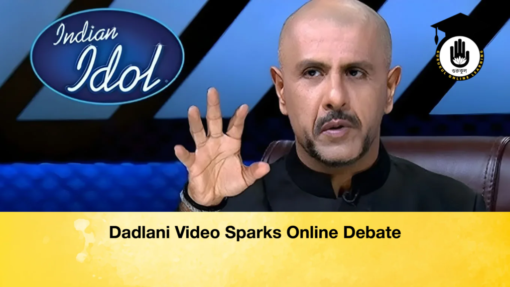 Dadlani Video Sparks Online Debate Dadlani Video Sparks Online Debate Dadlani Video Sparks Online Debate