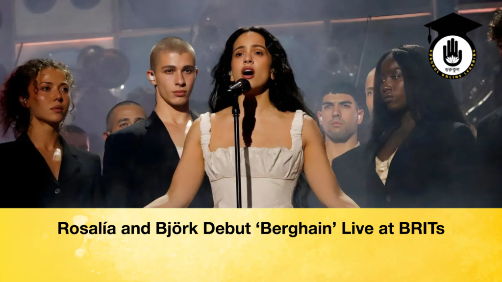 Rosalía and Björk Debut ‘Berghain’ Live at BRITs Rosalia and Bjork Debut ‘Berghain Live at BRITs Rosalía and Björk Debut ‘Berghain’ Live at BRITs