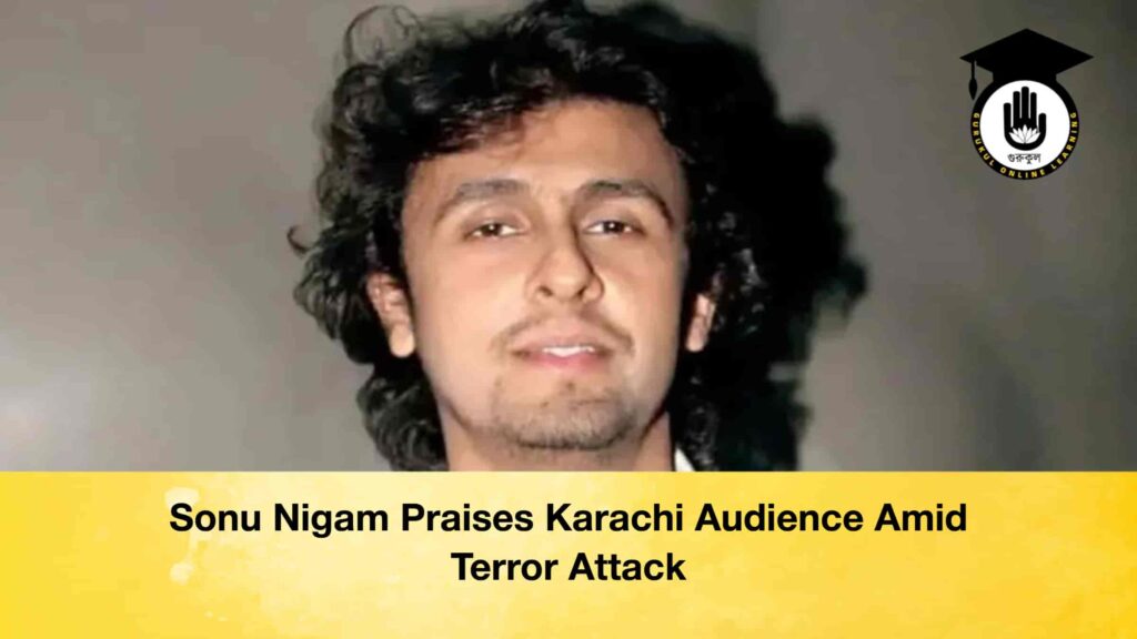 Sonu Nigam Praises Karachi Audience Amid Terror Attack Sonu Nigam Praises Karachi Audience Amid Terror Attack