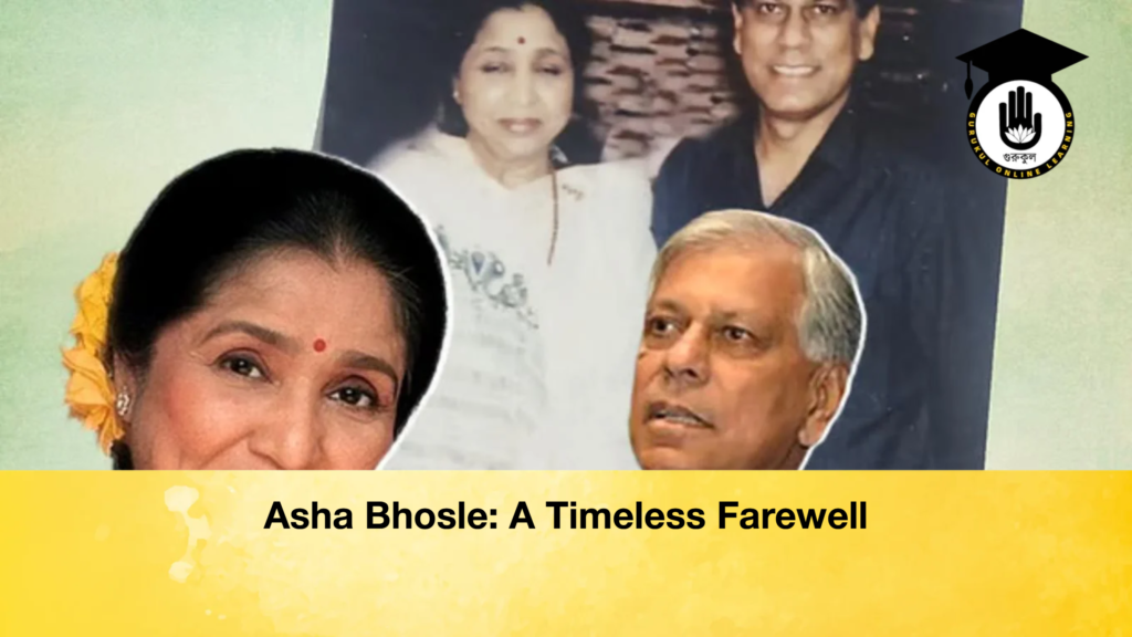 Asha Bhosle: A Timeless Farewell Asha Bhosle A Timeless Farewell Asha Bhosle: A Timeless Farewell