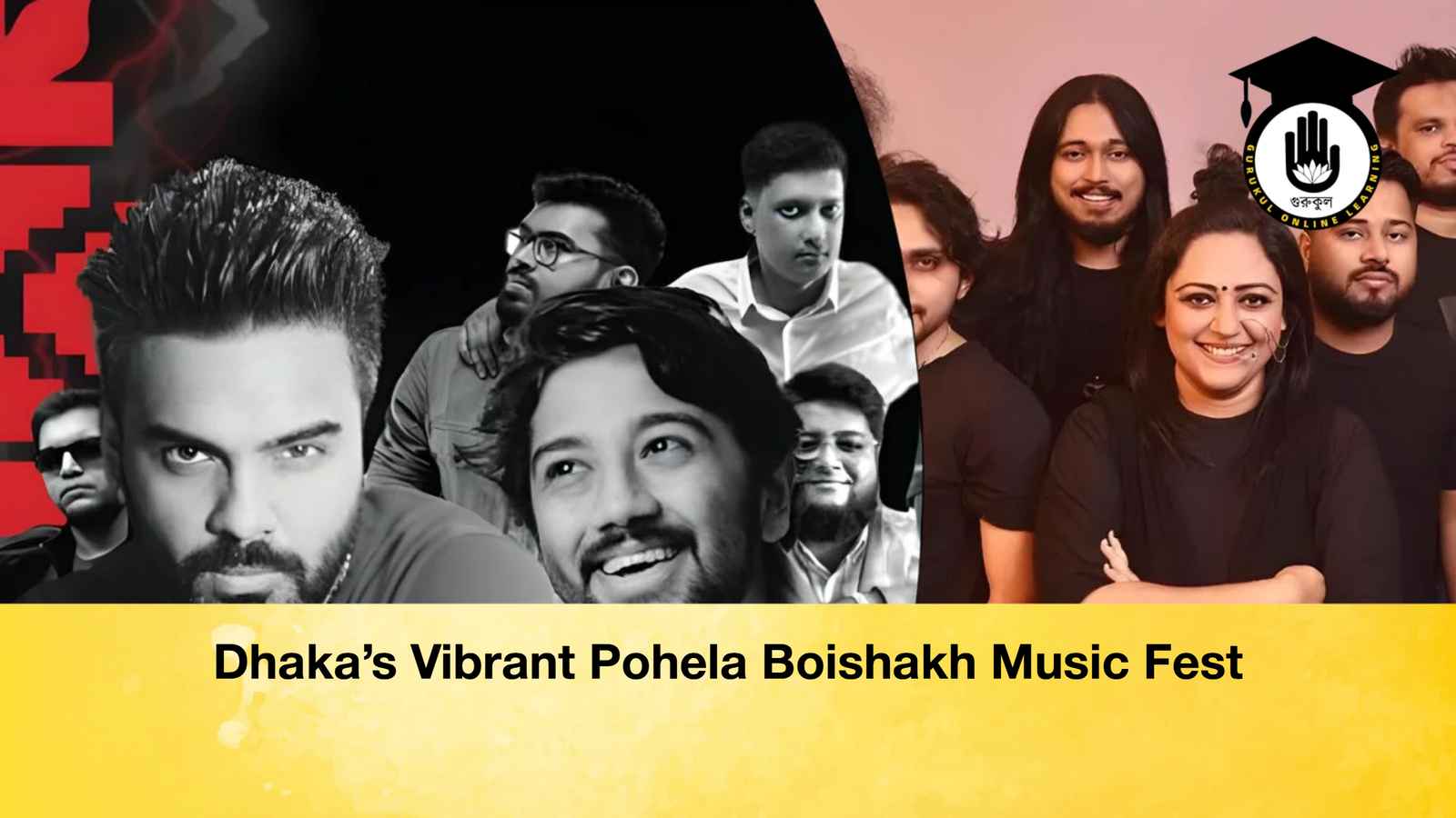 Dhakas Vibrant Pohela Boishakh Music Fest Dhaka’s Vibrant Pohela Boishakh Music Fest