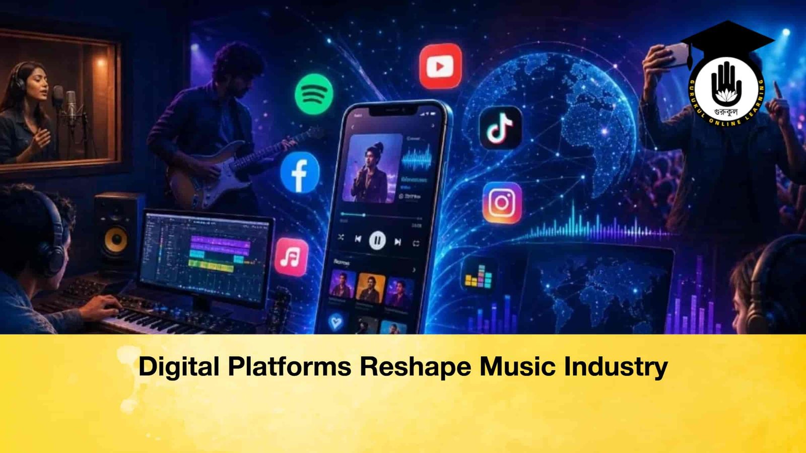 Digital Platforms Reshape Music Industry