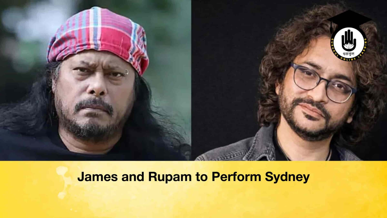 James and Rupam to Perform Sydney