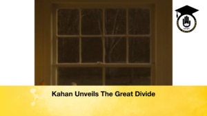 Kahan Unveils The Great Divide Kahan Unveils The Great Divide