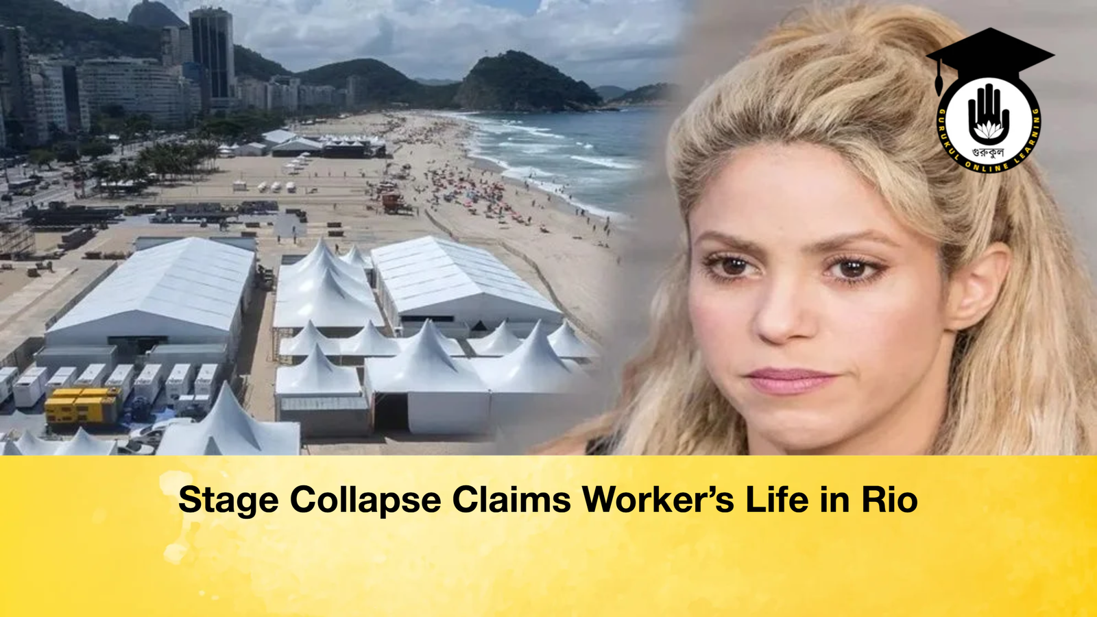 Stage Collapse Claims Workers Life in Rio Stage Collapse Claims Worker’s Life in Rio