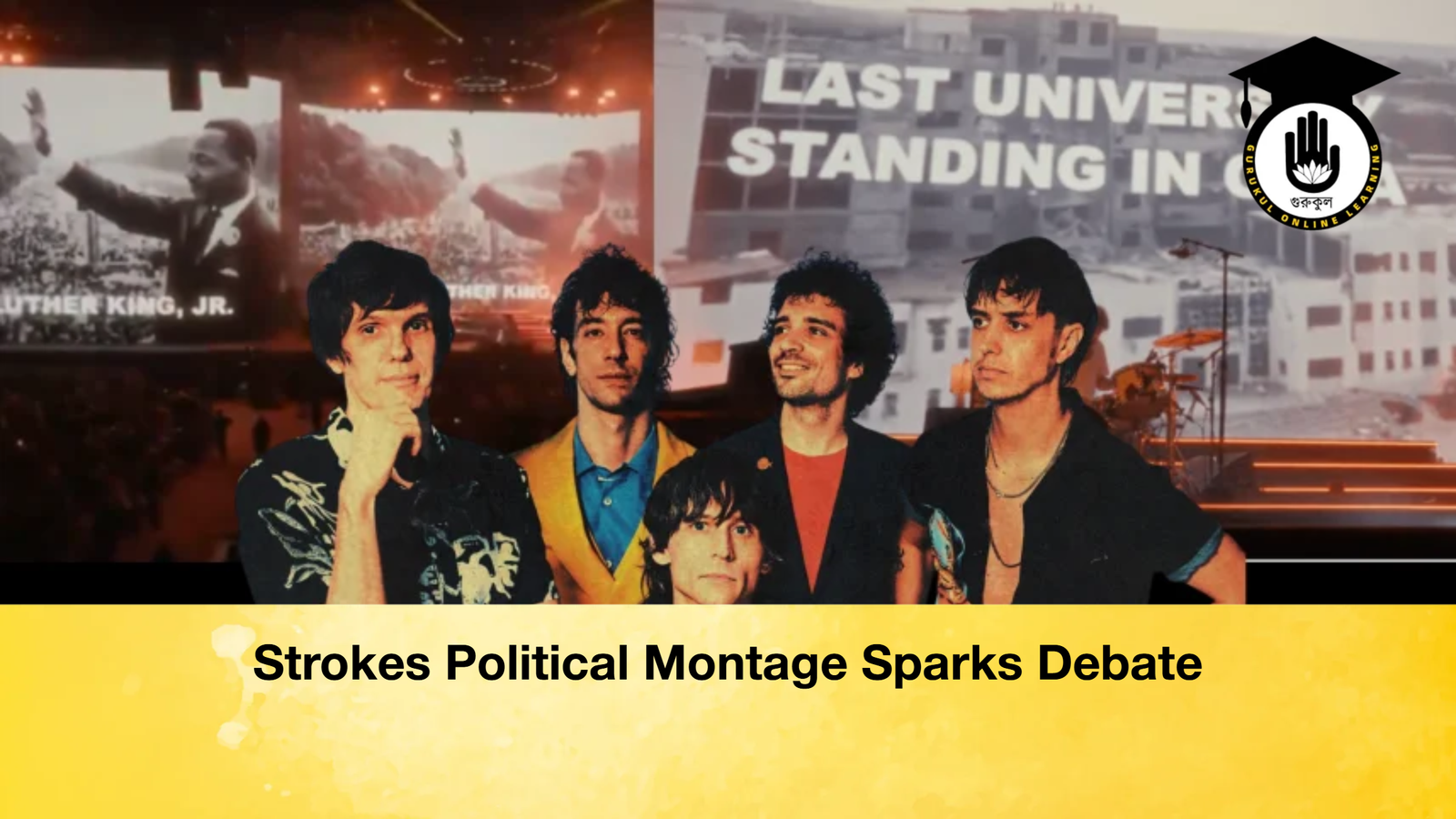 Strokes Political Montage Sparks Debate 2 Strokes Political Montage Sparks Debate