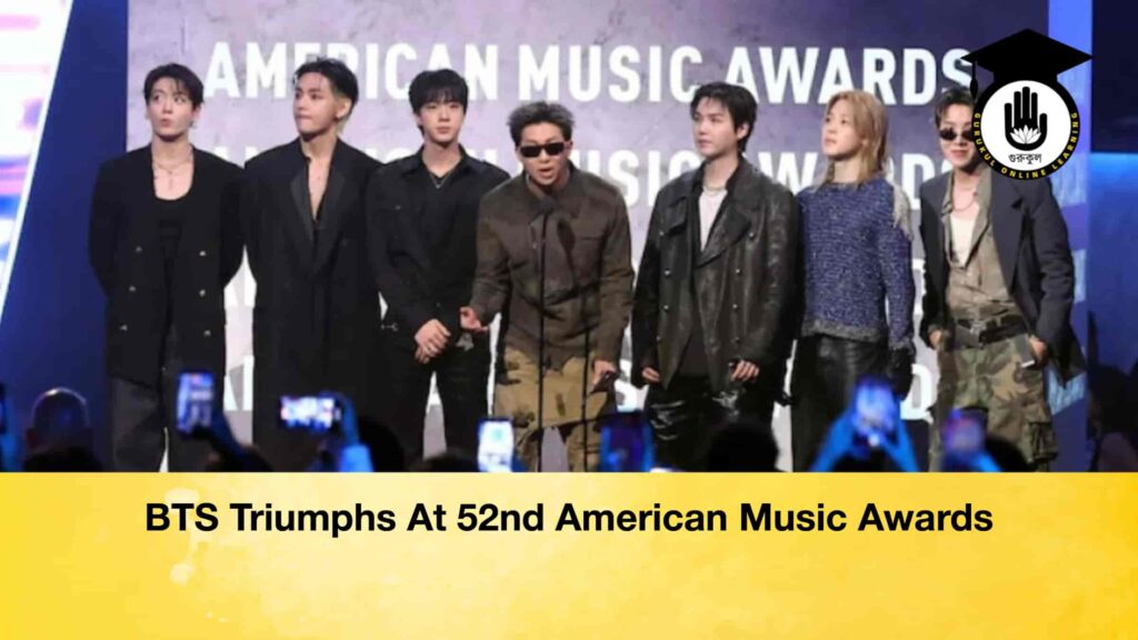 BTS Triumphs At 52nd American Music Awards BTS Triumphs At 52nd American Music Awards