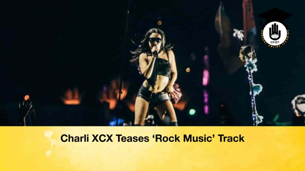 Charli XCX Teases ‘Rock Music’ Track Charli XCX Teases ‘Rock Music’ Track