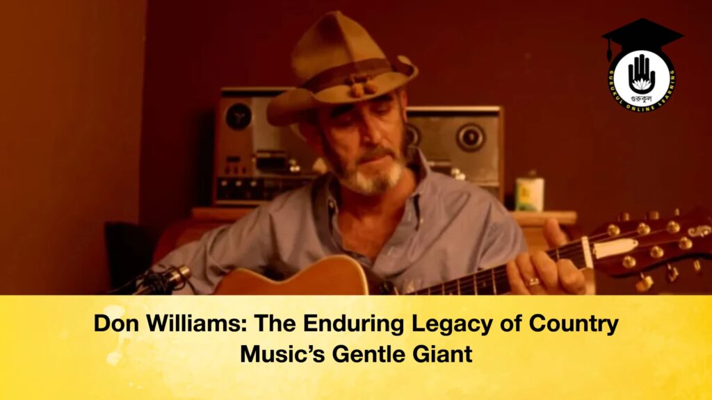 Don Williams: The Enduring Legacy of Country Music’s Gentle Giant Don Williams The Enduring Legacy of Country Musics Gentle Giant 1 Don Williams: The Enduring Legacy of Country Music’s Gentle Giant