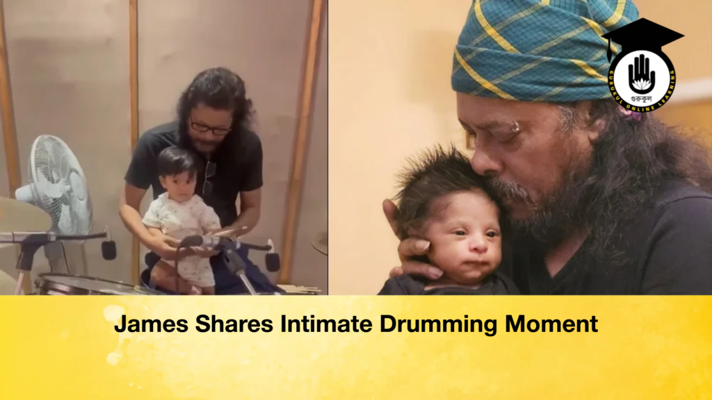 James Shares Intimate Drumming Moment James Shares Intimate Drumming Moment James Shares Intimate Drumming Moment