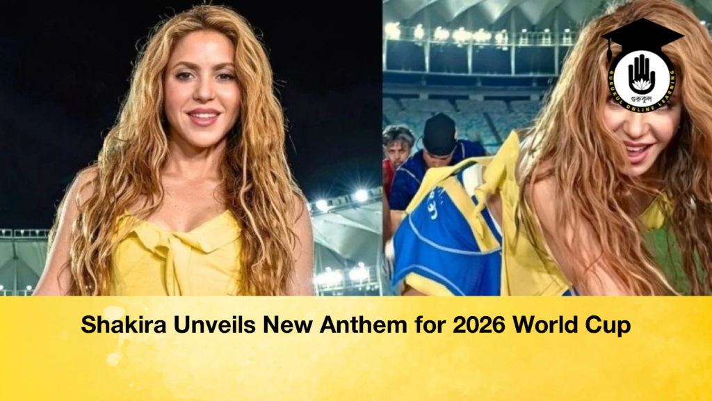 Shakira Unveils New Anthem for 2026 World Cup Shakira Unveils New Anthem for 2026 World Cup Shakira Unveils New Anthem for 2026 World Cup