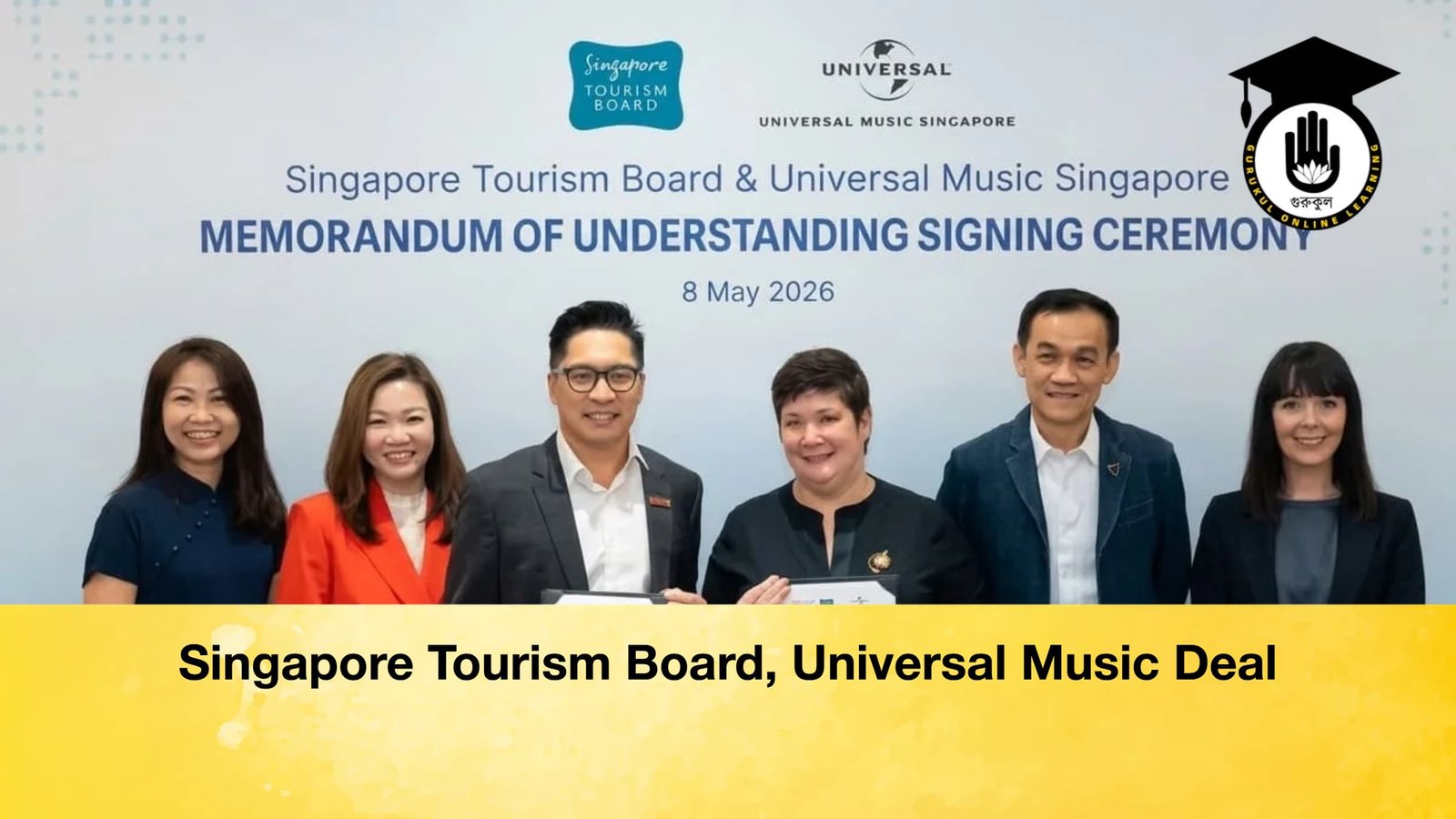 Singapore Tourism Board, Universal Music Deal 1 Singapore Tourism Board Universal Music Deal Singapore Tourism Board, Universal Music Deal