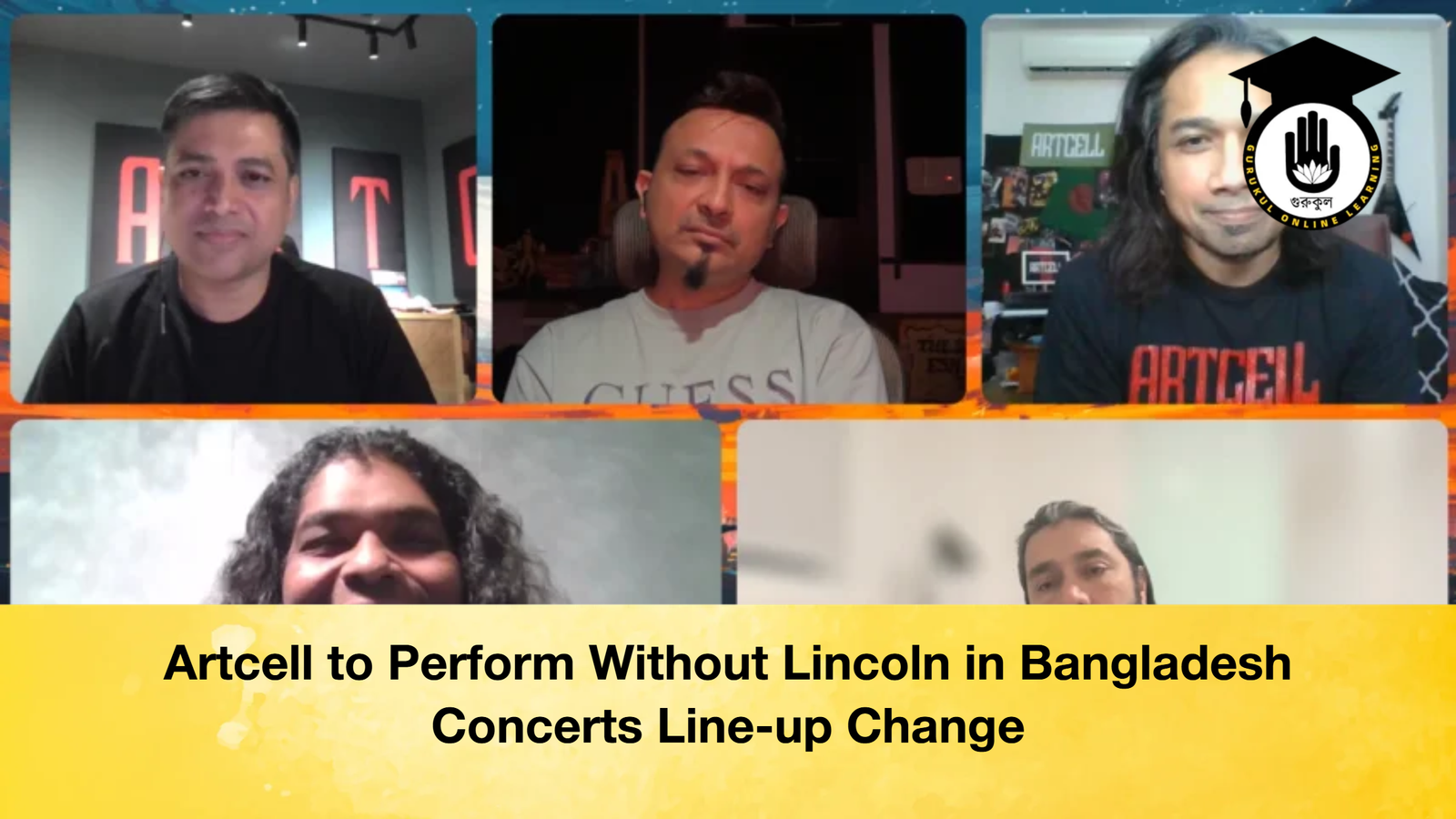 Artcell to Perform Without Lincoln in Bangladesh Concerts Line up Change 2 Artcell to Perform Without Lincoln in Bangladesh Concerts Line-up Change